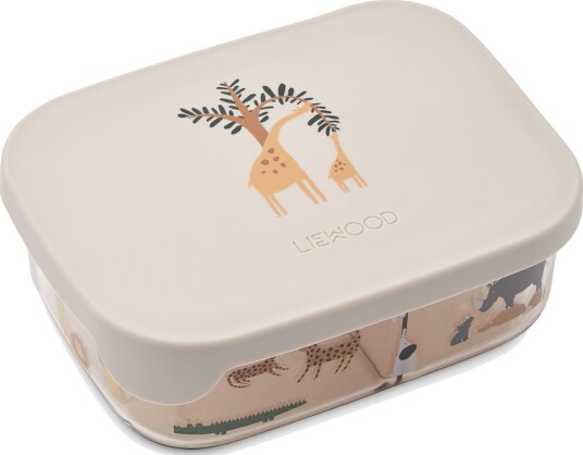 Liewood Arthur tritan lunchbox all together/sandy