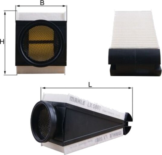 Luftfilter KNECHT LX 5861