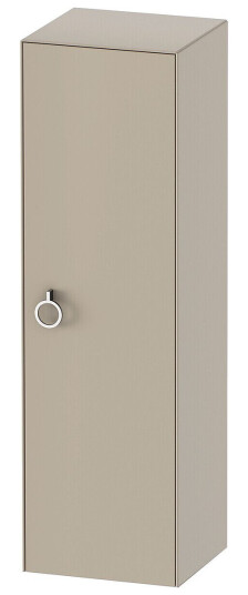 Duravit White Tulip Halvhøyskap 40x36x132 cm Taupe Matt