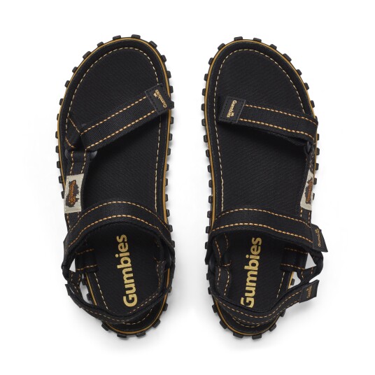 Gumbies Unisex Tracker Sandals Black 43 Gumbies Unisex Tracker Sandals Black 43