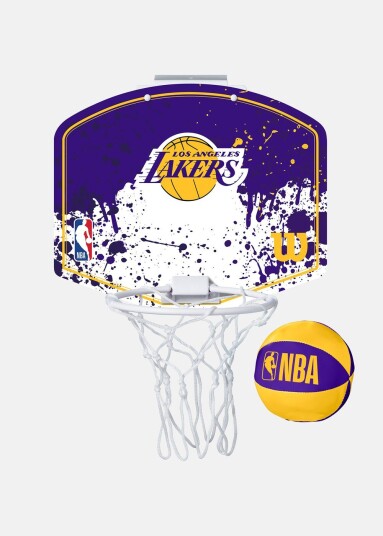 Wilson Nba Team Mini Hoop La Lakers Purple No Size Wilson Nba Team Mini Hoop La Lakers Purple No Size