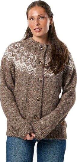 Swedemount Lofoten Wool Knit Cardigan W Swedemount Lofoten Wool Knit Cardigan W