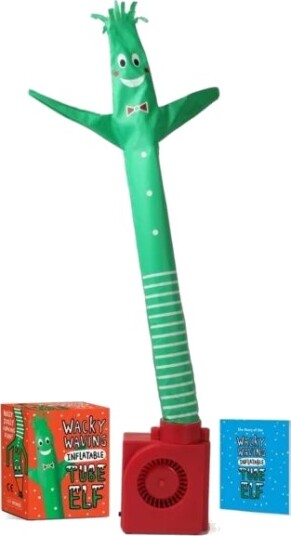 Wacky Waving Inflatable Tube Elf Av Sam Stall