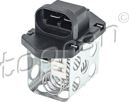 Formotstand, kjølevifte for el-motor TOPRAN 701 411