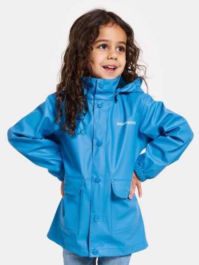 Didriksons Jojo Kids Jkt Sharp Blue 100