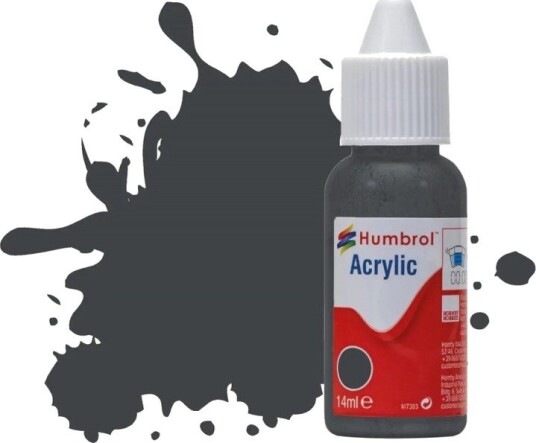 Humbrol Akryl No 66 Olive Drab - Matt 14ml Dropper Bottle
