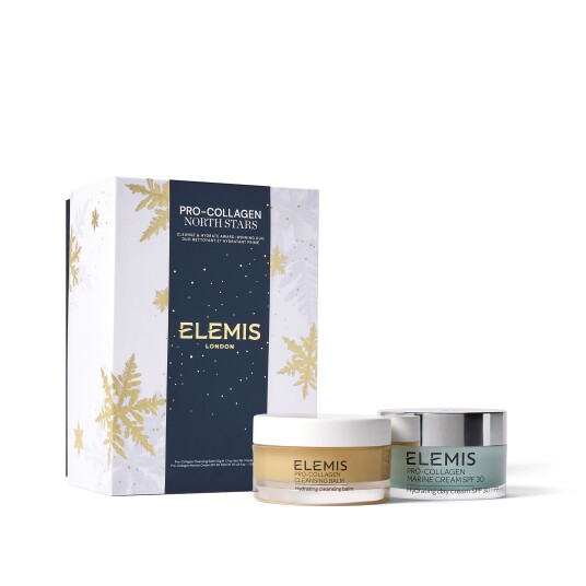 Elemis Pro-Collagen North Stars Ansiktskrem Rensesett for Hydrering