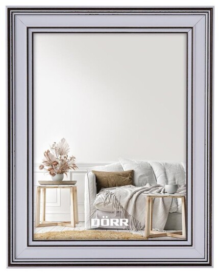 DÃRR Finca Billedramme Plast 10x15cm Hvid