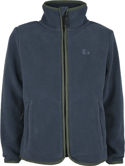 Lindberg Skogsvild Pilejakke, Navy/Green, 130