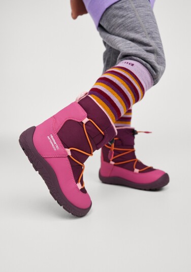 Reima Ensilumi Barefoot Vintersko, Deep Purple, 30