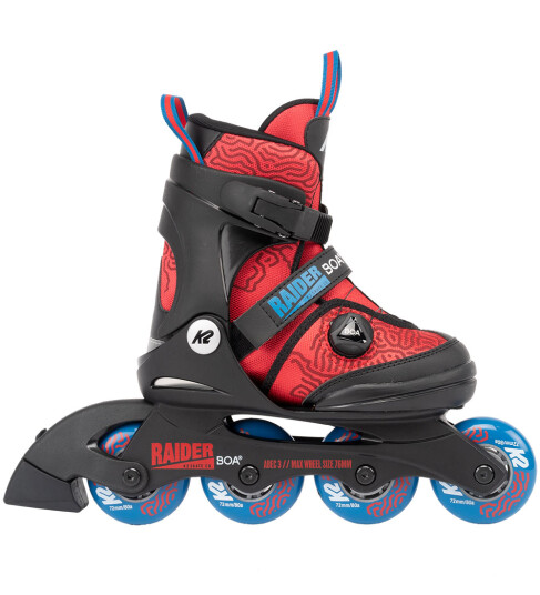 K2 Sports Kids' Raider Boa 35-40, Red/Blue K2 Sports Kids' Raider Boa 35-40, Red/Blue