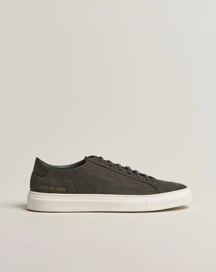 Common Projects Original Achilles Nubuck Sneaker Dark Grey Common Projects Original Achilles Nubuck Sneaker Dark Grey