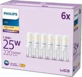Signify Phillips Led Classic Warmglow Lampe 100W E27 Hvit Dimbar