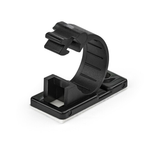 STARTECH 100 Pack of Self-Adhesive Cable Clamp - Medium