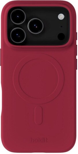 Holdit iPhone 17 Pro Max Soft MagSafe Case Red Velvet