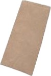 Fransk Hotdog Pose 100/30X190 Mm 40 Gr Kraft Uden Tryk Brun,1000 Stk/Krt