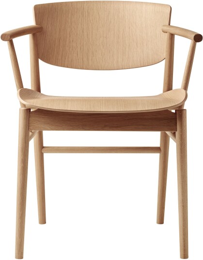 Fritz Hansen - N01 Naturlig Ek Spisestoler Nendo Tre Farget