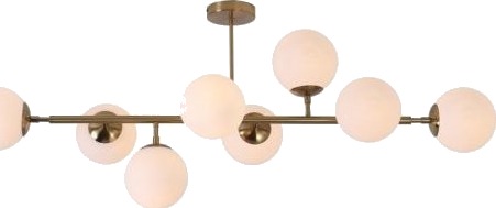Hengende Lampe Light Prestige – Moderne Taklampe I Gull Light Prestige Dorado Kuler Lp 002/8P Hengende Lampe Light Prestige – Moderne Taklampe I Gull Light Prestige Dorado Kuler Lp 002/8P