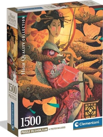 Clementoni Puzzle HQC Koinobori Dance 2026 Compact 1500 pieces 2D Puslespill