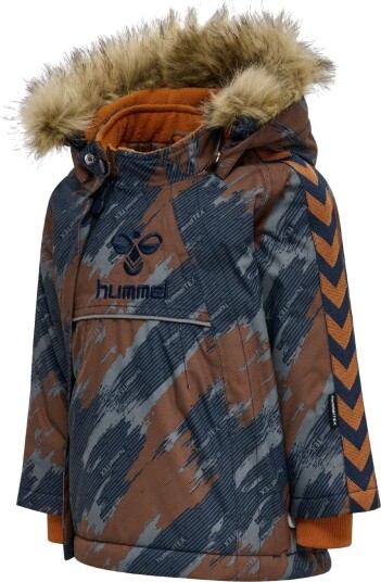 Hummel Vinterjakke Tex hmlJessie Black Iris Hummel 1 år (80) Vinterjakke Blå Brun