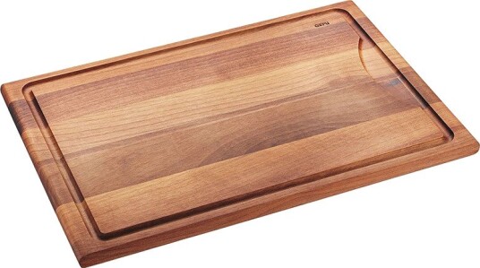 Gefu Enno Skjærebrett 44x30 cm med saftrille valnøtt Gefu Enno Skjærebrett 44x30 cm med saftrille valnøtt