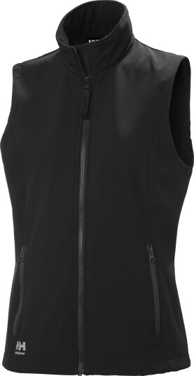 Helly Hansen Workwear Softshellvest Manchester 74242-990 Svart