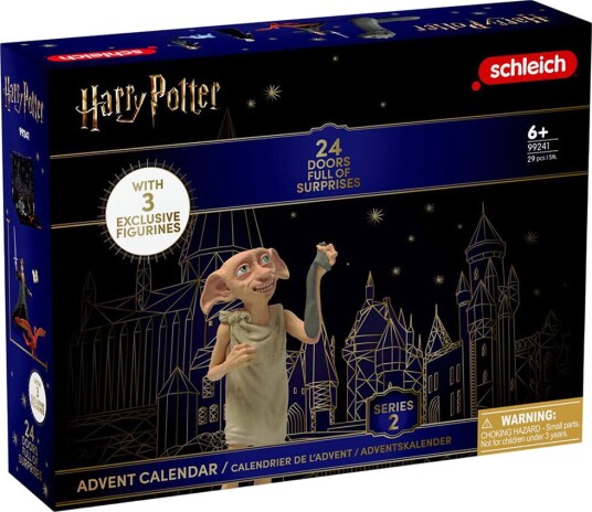 Schleich Harry Potter adventskalender - 29 Deler - 99241 - Julekalender - OneSize - Kalender Beige Svart