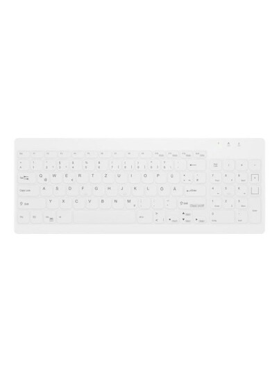 Cherry Medical AK C7012 keyboard compact compact QWERTY Pan Nordic white Input Device Tastatur Nordisk Hvit