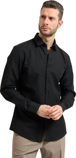 Hugo Herre Skjorter Svart L,