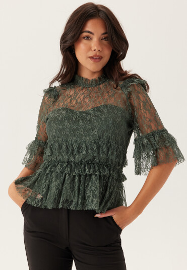 Bubbleroom Frill Lace Blouse Bubbleroom Frill Lace Blouse