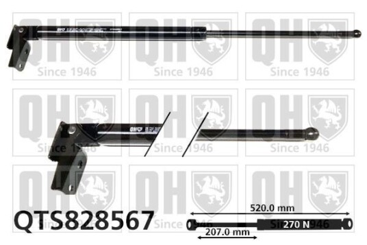 Baklukedemper QUINTON HAZELL QTS828567