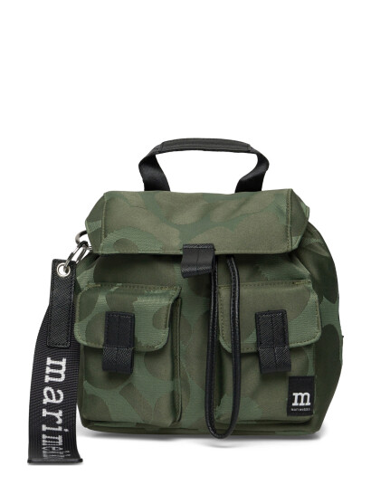 Marimekko Everything Backpack S Unikko Khaki green ONE SIZE Marimekko Everything Backpack S Unikko Khaki green ONE SIZE