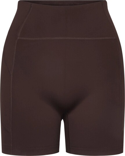 2XU Flex Hi Rise Compression 4 Inch Short   BARK/BARK   L