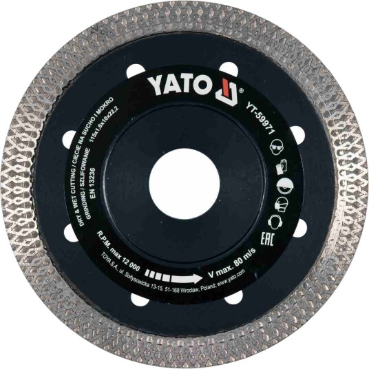 YATO YT-59971 Mellomleggsskive, vinkelsliper
