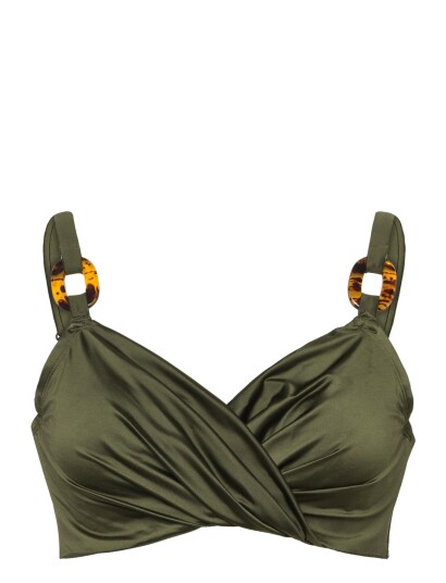 Dorina Guarana Bikini Top   Khaki green   D x 80