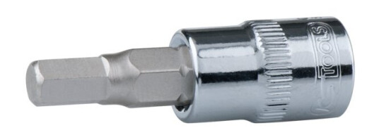 Ks Tools 918.3964, Stikkontakt, 3/8", Imperisk, 1 Hoder, Kromvanadiumstål, Din 3120, Iso 1174, Din 7422 Ks Tools 918.3964, Stikkontakt, 3/8", Imperisk, 1 Hoder, Kromvanadiumstål, Din 3120, Iso 1174, Din 7422
