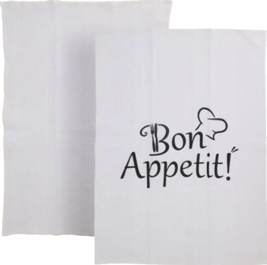 Home Styling Collection Bomullskluter Med Trykk 2 Stk. 70 X 45 Cm