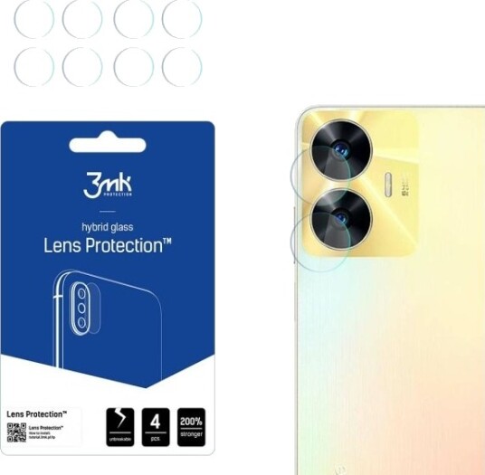 3Mk Lens Protect Realme C55 Kameralinsebeskyttelse 4Stk