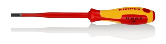 Knipex Slim Kærv-Skruetrækker Klinge-Længde: 125 Mm
