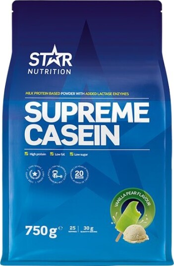 Star Nutrition Supreme Casein Vanilla Pear 750g