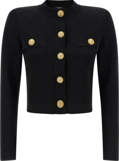 Balmain Dame Strikkevarer Svart L,