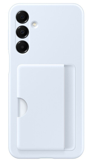 Samsung Galaxy A16 5G Skall med Kortlomme Lyseblå