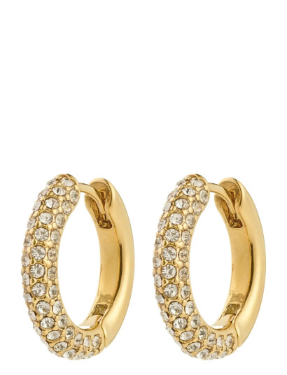 PILGRIM Tatum Medium Hoops Gold Plated |Guld |One Size PILGRIM Tatum Medium Hoops Gold Plated |Guld |One Size