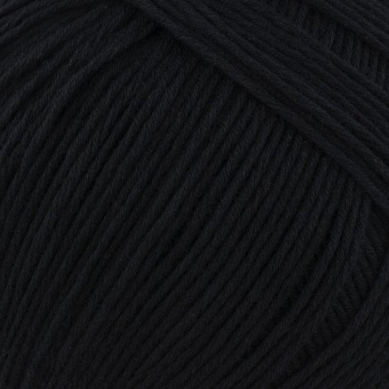 BC Garn Alba Unicolor eb22 Svart