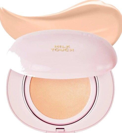 Milktouch All-Day Skin Fit Milky Glow Cushion - #15N FAIR IVORY - 15 G