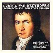 MediaTronixs Ludwig van Beethoven : Ludwig Van Beethoven: Four Sonatas for Fortepiano CD Pre-Owned