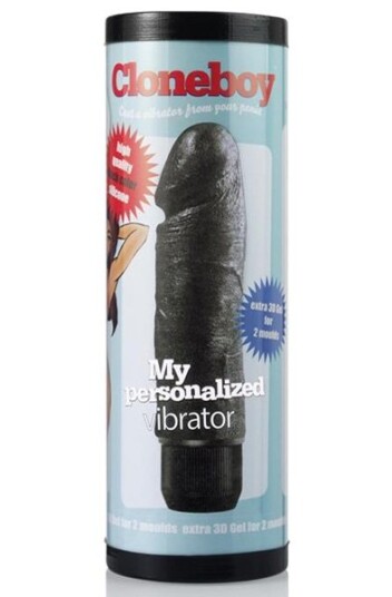 Cloneboy Dildo With Vibration Black