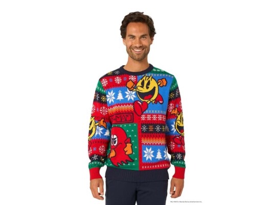 Oppo Merchandise Group B.v. Pac Man Julesweater