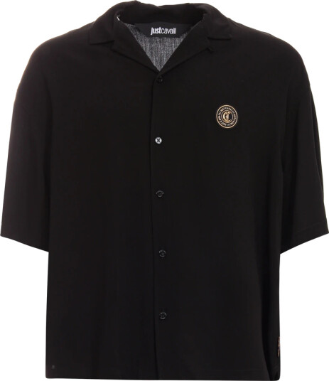 Just Cavalli Herre Skjorter Svart M,