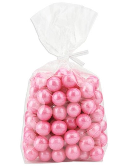 Unique 30 stk Gjennomsiktige Godteposer i Plast 62008